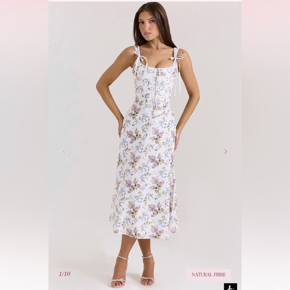 House of CB Dionne Floral Print Dress